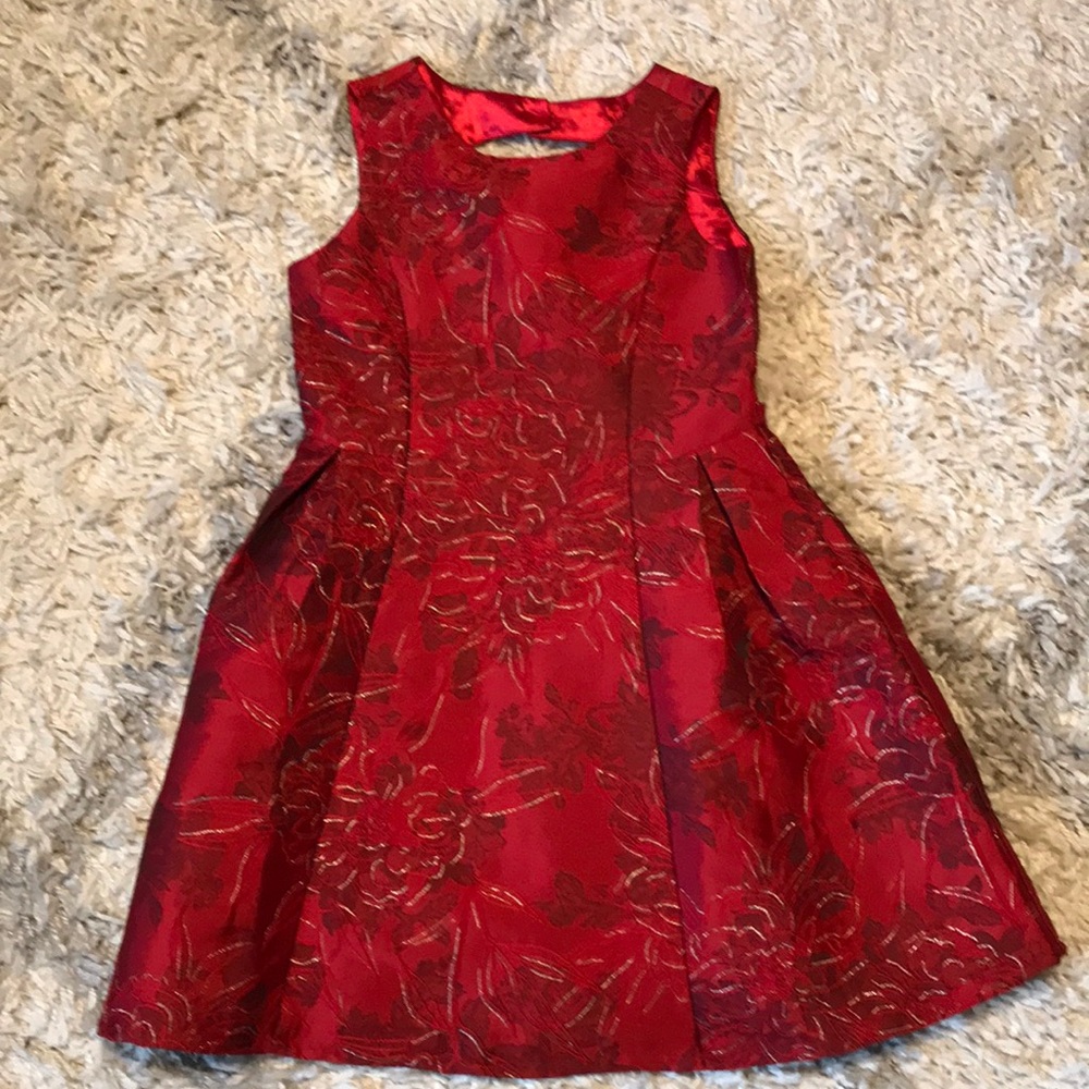 Children’s place girls size 8 red formal dress